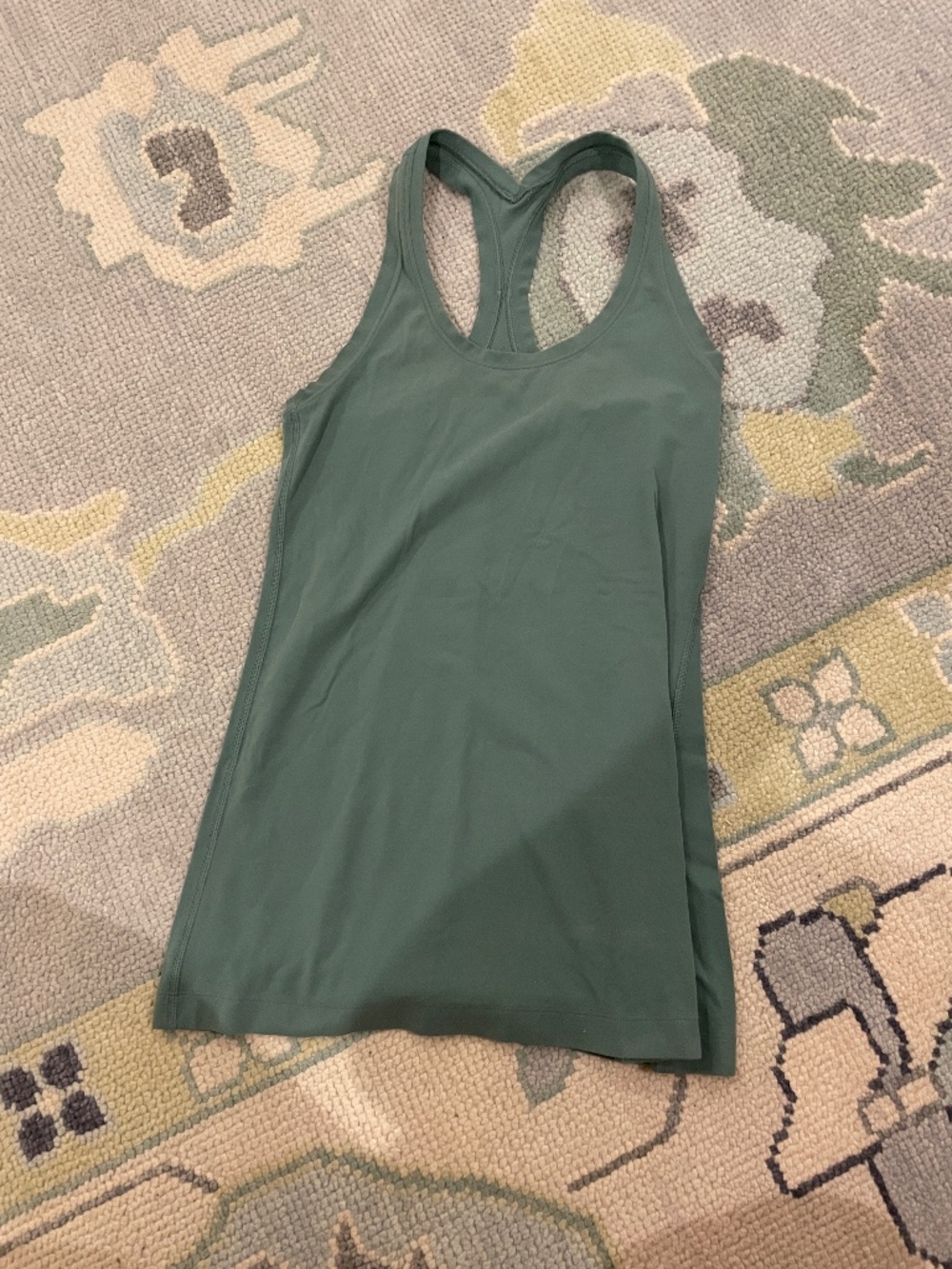 Lululemon Green Tank Top